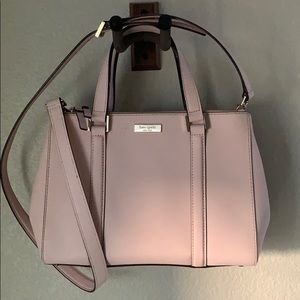 Kate spade blush pink crossbody small tote